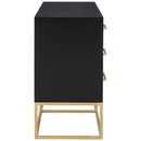 Meridian Maxine Black Dresser IMAGE 8