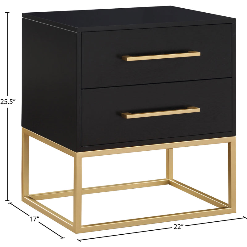 Meridian Maxine Black Night Stand IMAGE 10