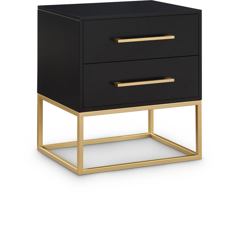Meridian Maxine Black Night Stand IMAGE 1