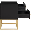 Meridian Maxine Black Night Stand IMAGE 4