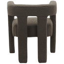 Meridian Athena Brown Boucle Fabric Accent/Dining Chair IMAGE 3
