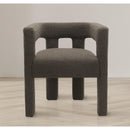 Meridian Athena Brown Boucle Fabric Accent/Dining Chair IMAGE 7