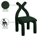 Meridian Xena Green Boucle Fabric Accent/Dining Chair IMAGE 9