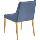 Meridian Haines Navy Polyester Fabric Dining Chair IMAGE 7