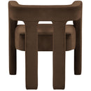 Meridian Athena Brown Velvet Dining Chair IMAGE 3
