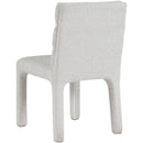 Meridian Kai Cream Boucle Fabric Dining Chair IMAGE 3