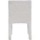Meridian Kai Cream Boucle Fabric Dining Chair IMAGE 6