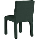 Meridian Kai Green Boucle Fabric Dining Chair IMAGE 3