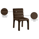 Meridian Kai Brown Velvet Dining Chair IMAGE 9