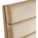 Meridian Kai Camel Velvet Dining Chair IMAGE 7