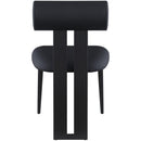 Meridian Dario Black Vegan Leather Dining Chair IMAGE 2
