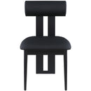 Meridian Dario Black Vegan Leather Dining Chair IMAGE 4