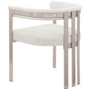 Meridian Marcello Stone Velvet Dining Chair IMAGE 6