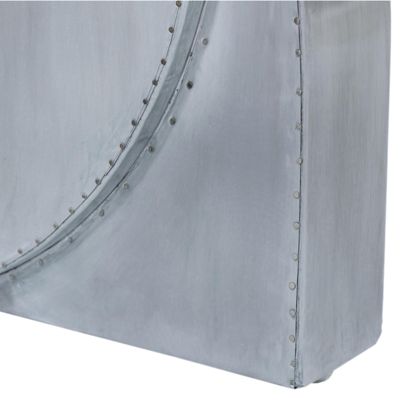 Meridian Alden White Dining Table IMAGE 6