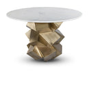 Meridian Walker White Dining Table IMAGE 1