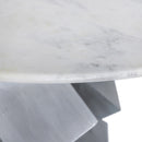 Meridian Walker White Dining Table IMAGE 4
