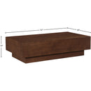 Meridian Otto Brown Coffee Table IMAGE 9