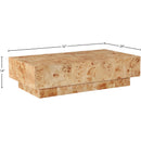 Meridian Otto Natural Coffee Table IMAGE 9