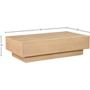 Meridian Otto Natural Coffee Table IMAGE 9
