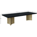 Meridian Immerse Black Dining Table (3 Boxes) IMAGE 13