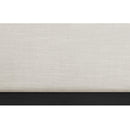 Meridian Alfie Beige Linen Textured Fabric Twin Bed IMAGE 7