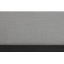 Meridian Alfie Grey Linen Textured Fabric Twin Bed IMAGE 7