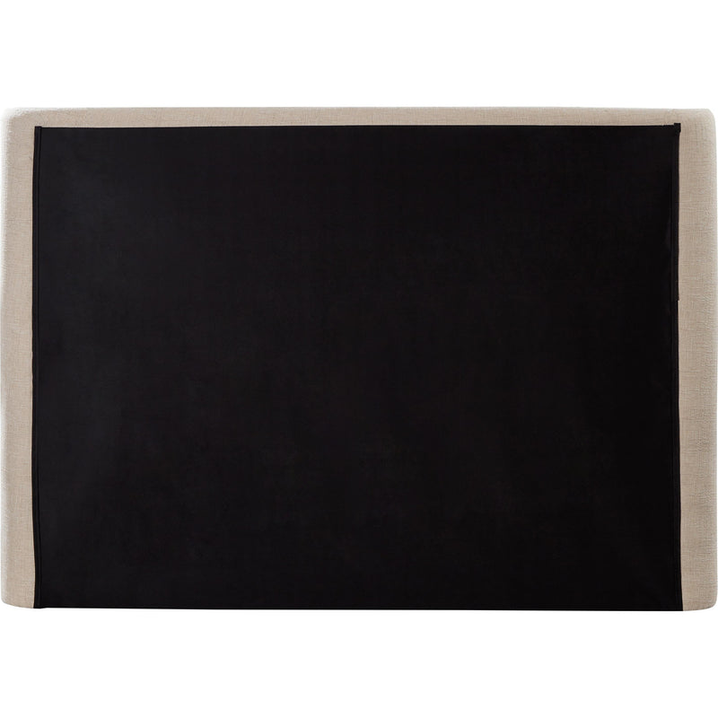 Meridian Penny Beige Polyester Fabric King Bed IMAGE 5