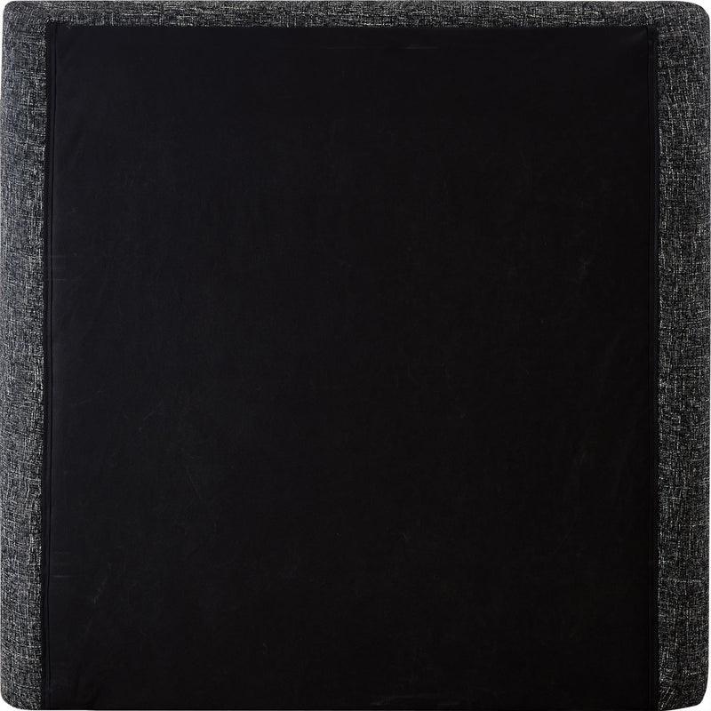 Meridian Penny Black Polyester Fabric Twin Bed IMAGE 5