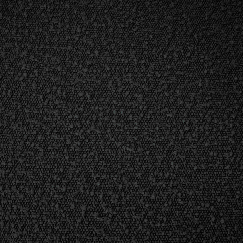Meridian Penny Black Boucle Fabric Full Bed IMAGE 6