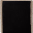 Meridian Penny Beige Chenille Fabric Twin Bed IMAGE 7