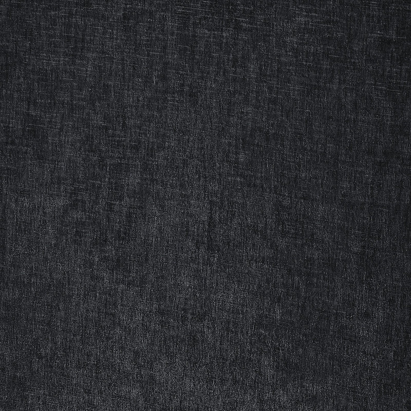Meridian Penny Black Chenille Fabric Queen Bed IMAGE 9