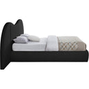 Meridian Everest Black Boucle Fabric King Bed (3 Boxes) IMAGE 5