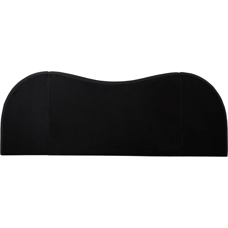 Meridian Everest Black Boucle Fabric Queen Bed (3 Boxes) IMAGE 6