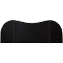 Meridian Everest Cream Linen Textured Fabric King Bed (3 Boxes) IMAGE 6