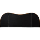 Meridian Everest Tan Linen Textured Fabric King Bed (3 Boxes) IMAGE 6