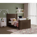 Meridian Elias Brown Velvet Twin Bed IMAGE 2