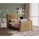 Meridian Elias Saddle Velvet Twin Bed IMAGE 2