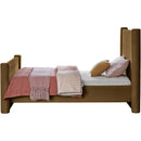 Meridian Elias Saddle Velvet Twin Bed IMAGE 5