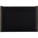 Meridian Elias Brown Boucle Fabric Queen Bed IMAGE 6