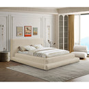 Meridian Dane Beige Teddy Fabric King Bed (3 Boxes) IMAGE 2