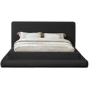 Meridian Dane Black Teddy Fabric Full Bed (3 Boxes) IMAGE 3