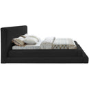 Meridian Dane Black Teddy Fabric Full Bed (3 Boxes) IMAGE 5