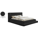 Meridian Dane Black Teddy Fabric Full Bed (3 Boxes) IMAGE 9