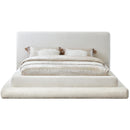 Meridian Dane Cream Teddy Fabric Full Bed (3 Boxes) IMAGE 3