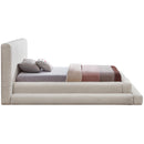 Meridian Dane Cream Teddy Fabric Twin Bed (3 Boxes) IMAGE 5