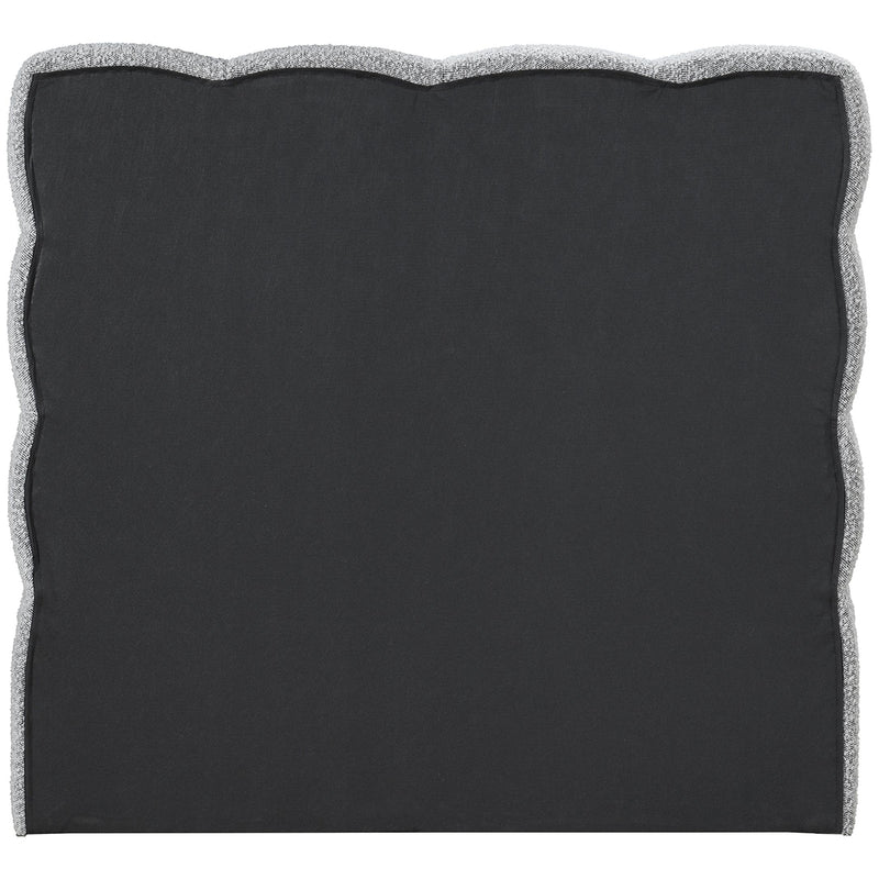 Meridian Deco Grey Boucle Fabric Twin Bed (3 Boxes) IMAGE 5