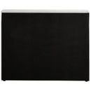 Meridian Devin Cream Linen Textured Fabric Twin Bed IMAGE 6