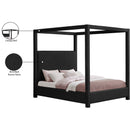 Meridian Eden Black Boucle Fabric King Bed (3 Boxes) IMAGE 7