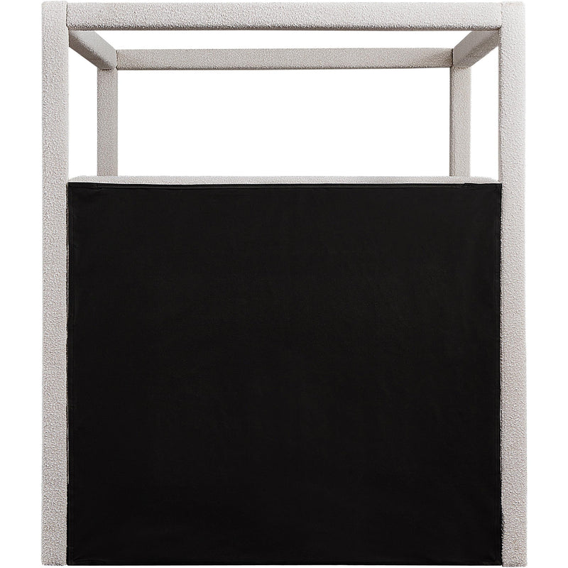 Meridian Eden Cream Boucle Fabric King Bed (3 Boxes) IMAGE 5