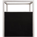 Meridian Eden Cream Boucle Fabric Queen Bed (3 Boxes) IMAGE 5